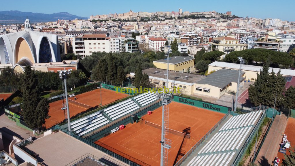 Veduta aerea del TC Cagliari