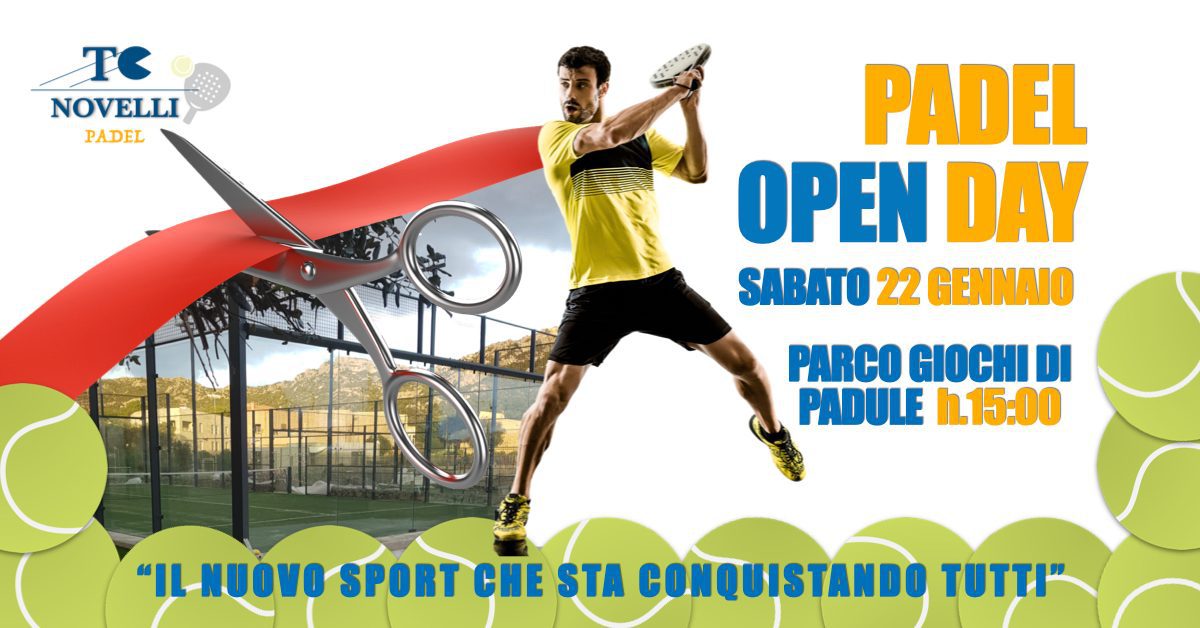 Padel open day TC Novelli