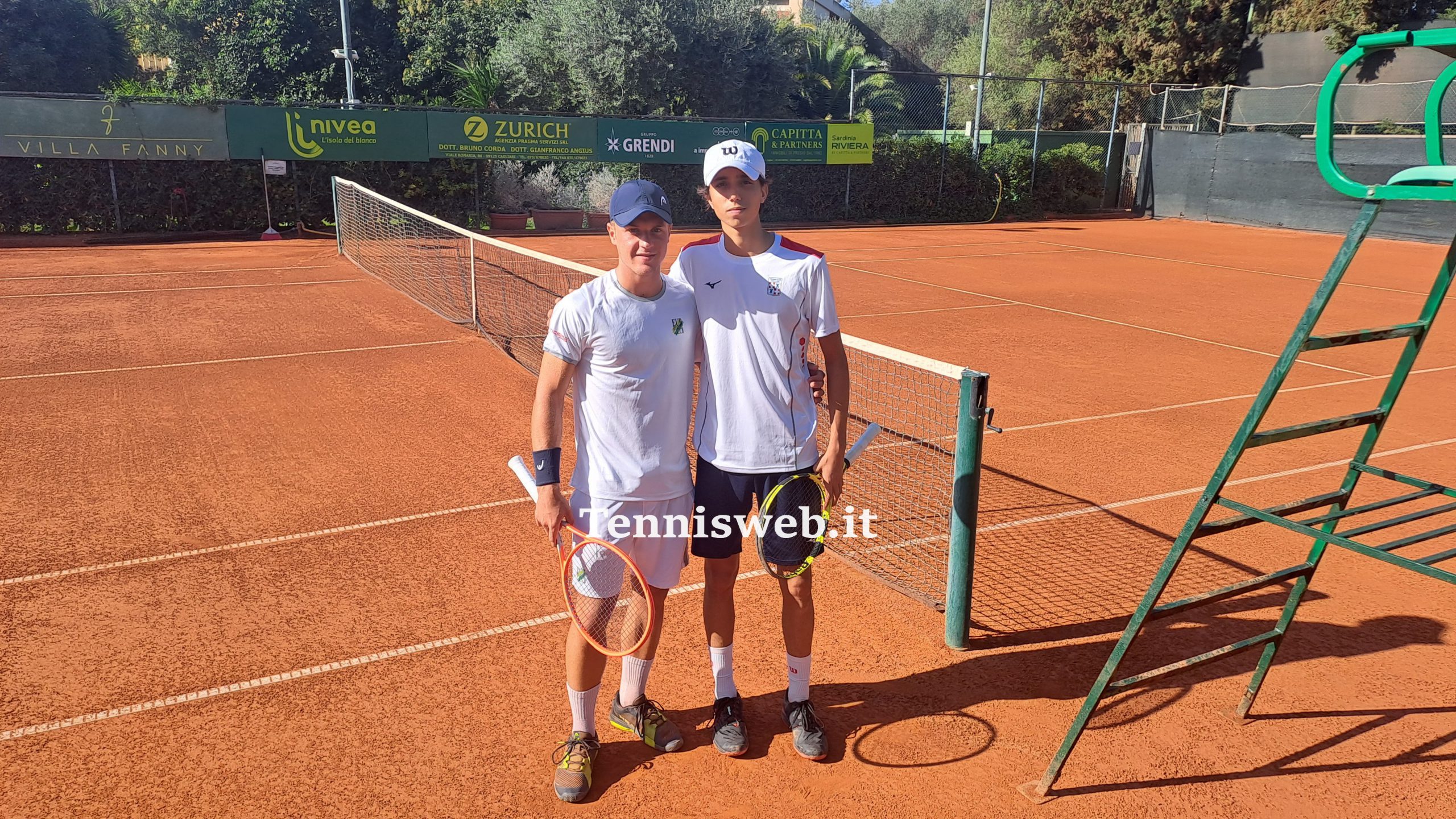 Niccolò Ciavarella e Alberto-Sanna A2 TC Cagliari vs. TC Eur 30.10.2022