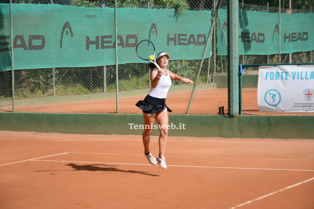 Nuria Brancaccio semifinalista del ITF Forte Village il 22.10.2022