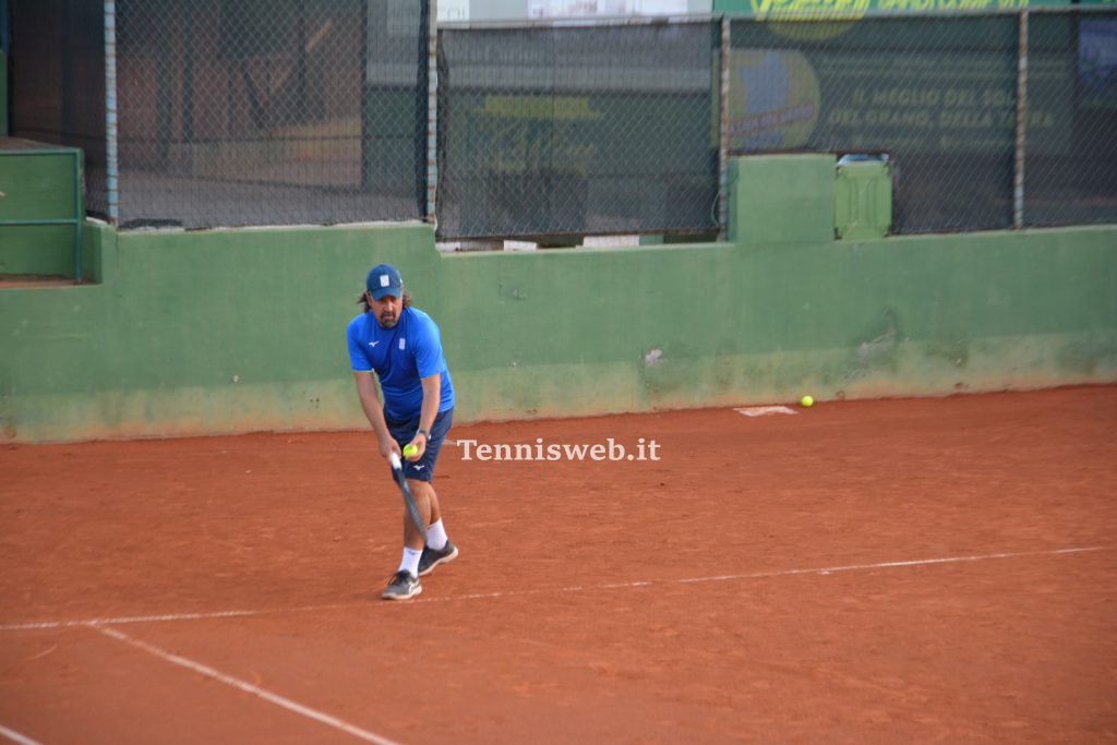 Stefano Mocci: incontro serie A2 TC Cagliari - Canottieri Padova (18.11.2022)