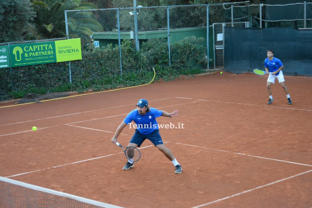 Stefano Mocci: incontro serie A2 TC Cagliari - Canottieri Padova (18.11.2022)