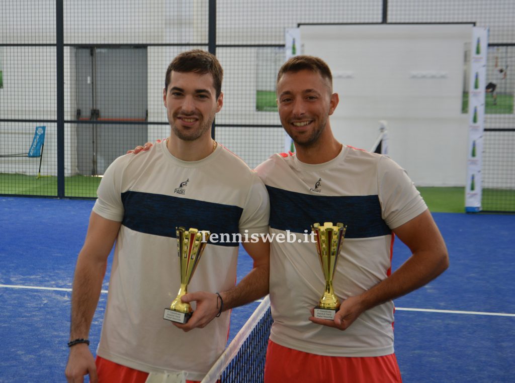 Alessandro Cannavera e Matteo Casula Campioni Sardi Padel 2022