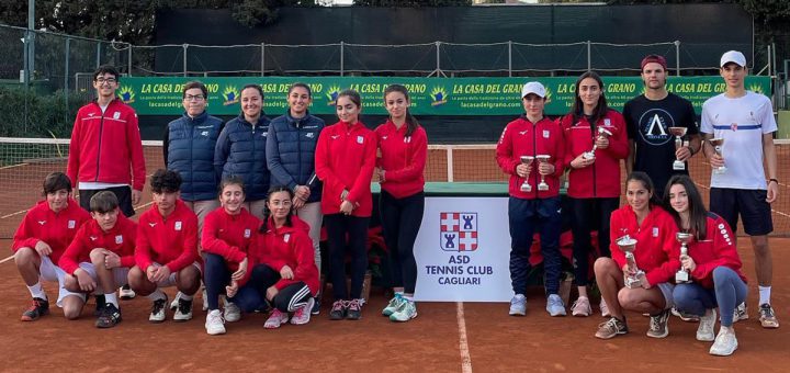 Campionati Sardi Assoluti 2022 tennis TC Cagliari: foto di gruppo