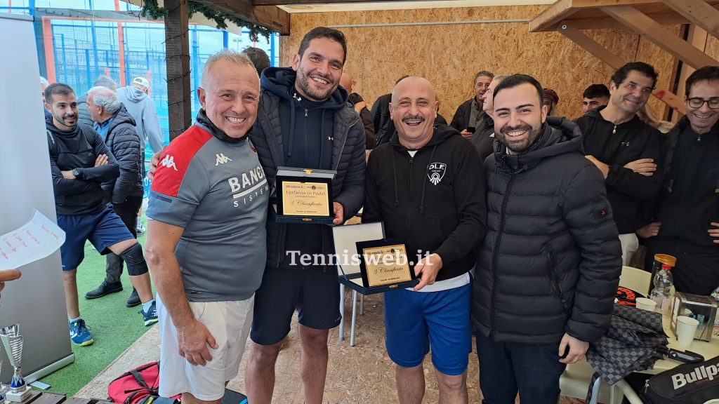 Epifania in Padel Ussi 2023, 2° ed.: premiazioni 3° cl. Saiu-Cugusi