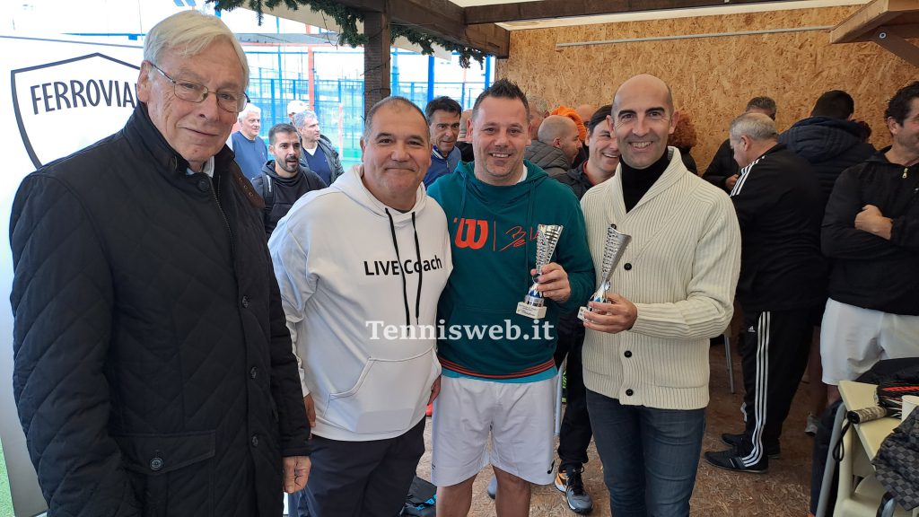 Epifania in Padel Ussi 2023, 2° ed.: premiazioni 2° cl. Alessandro Carta e Giuseppe Amisani