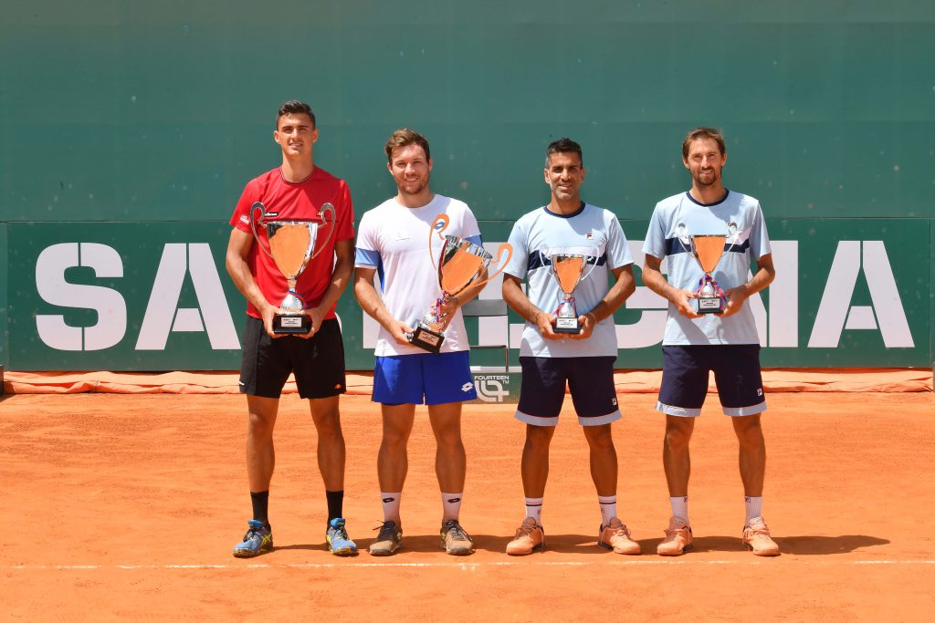 Erler - Miedler / Gonzalez - Molteni al Tc Cagliari per il Challenger ATP 175 (credit: Foto Francesco Panunzio) 07.05.2023