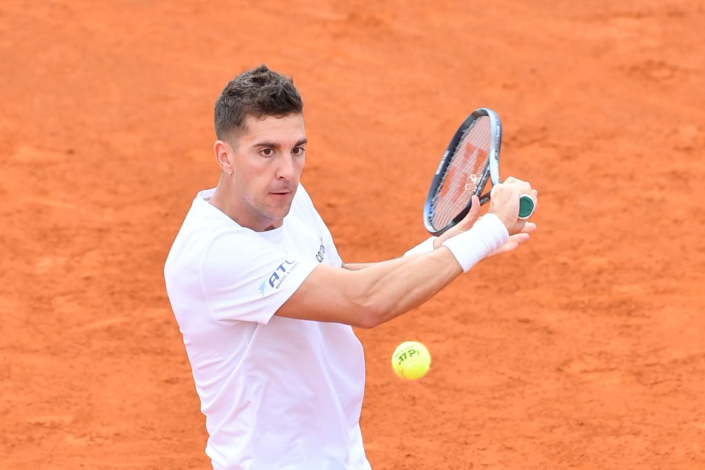 Thanasi Kokkinakis al Tc Cagliari per il Challenger ATP 175 (credit: Foto Francesco Panunzio) 04.05.2023
