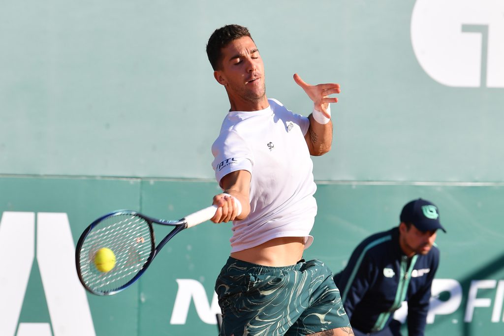 Thanasi Kokkinakis al Tc Cagliari per il Challenger ATP 175 (credit: Foto Francesco Panunzio) 05.05.2023