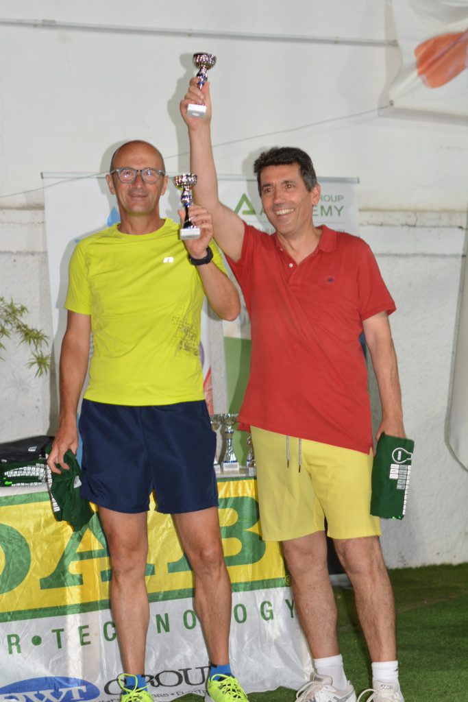 Montalbano Berti: finalisti tab 2 1° Torneo Padel-Ing 2023
