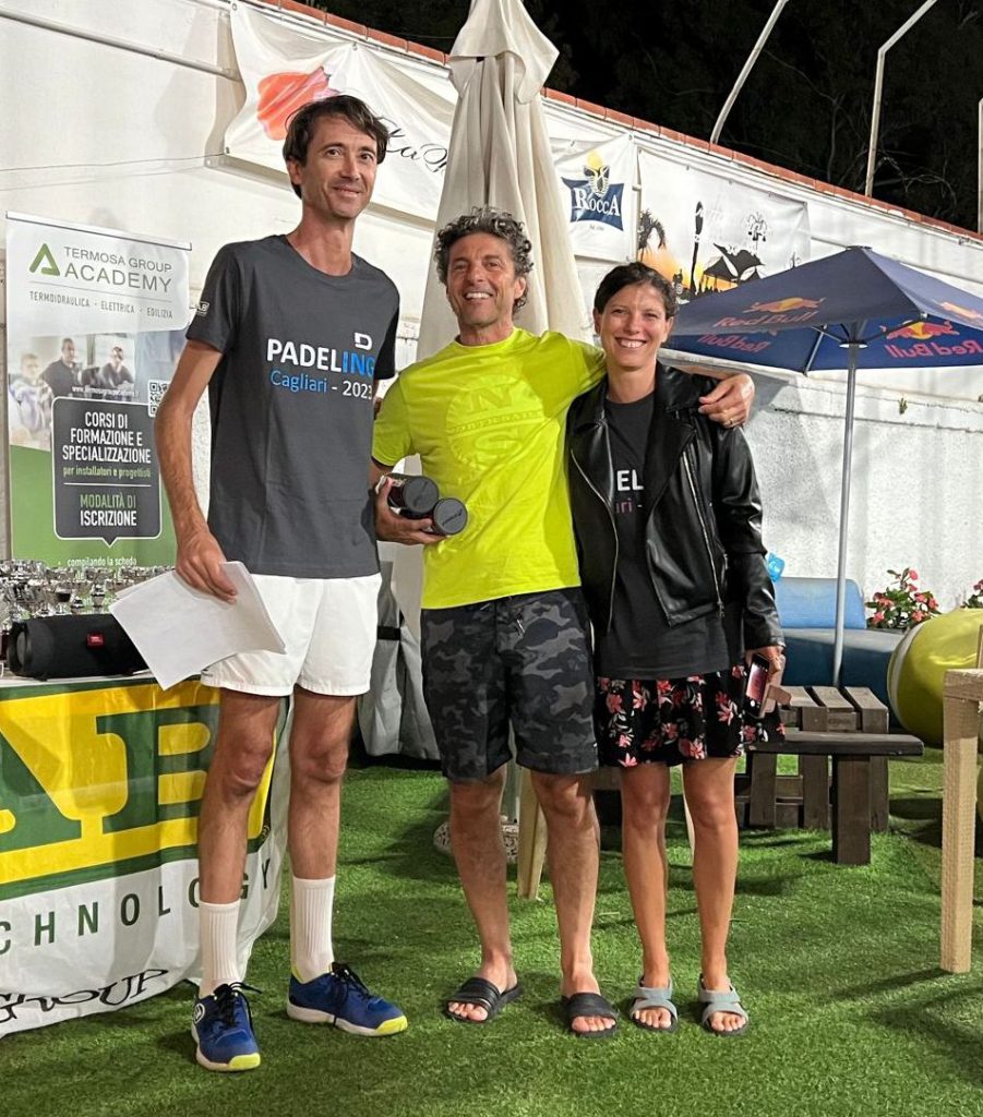 Nastasi-(Belolli non presente) con Di Siena e Lanzafame, finalisti tab2 Torneo Non finalisti 1 torneo Padel-Ing 2023