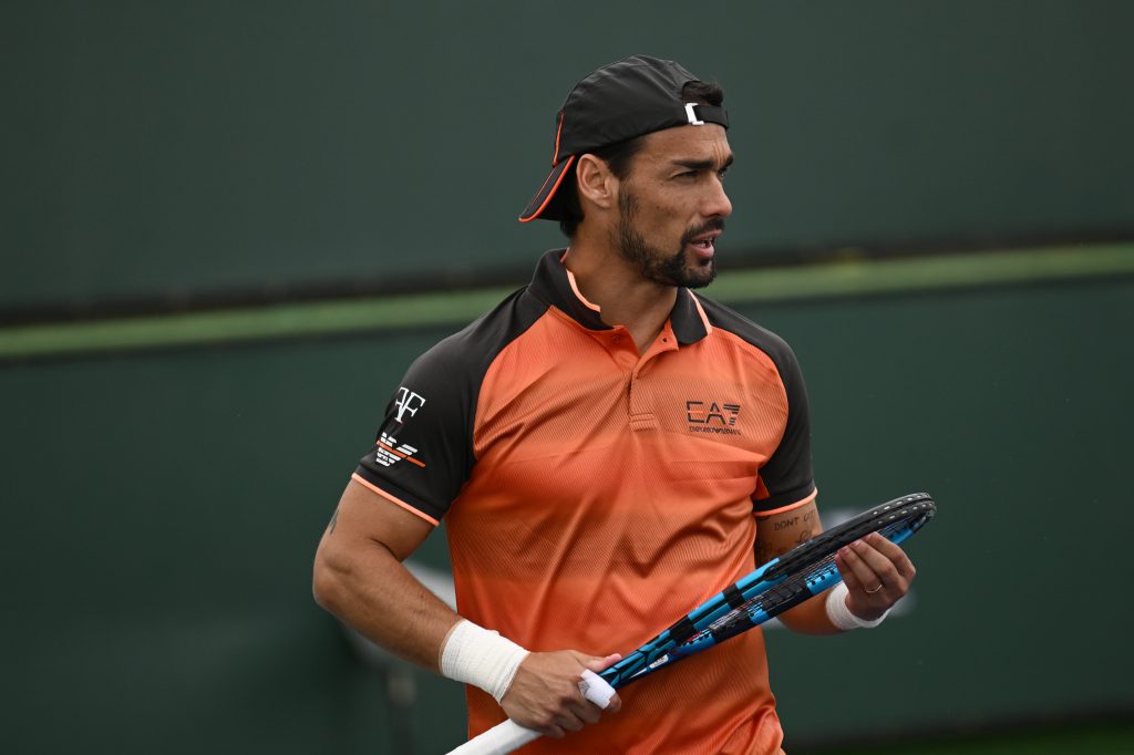 Fabio Fognini (2023 BNP Paribas OpenPhoto © Ray Giubilo)