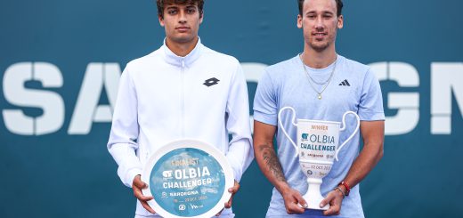 Flavio Cobolli e Kyrian Jacquet - Foto Mattia Martegani 22.10.2023 Olbia Challenger