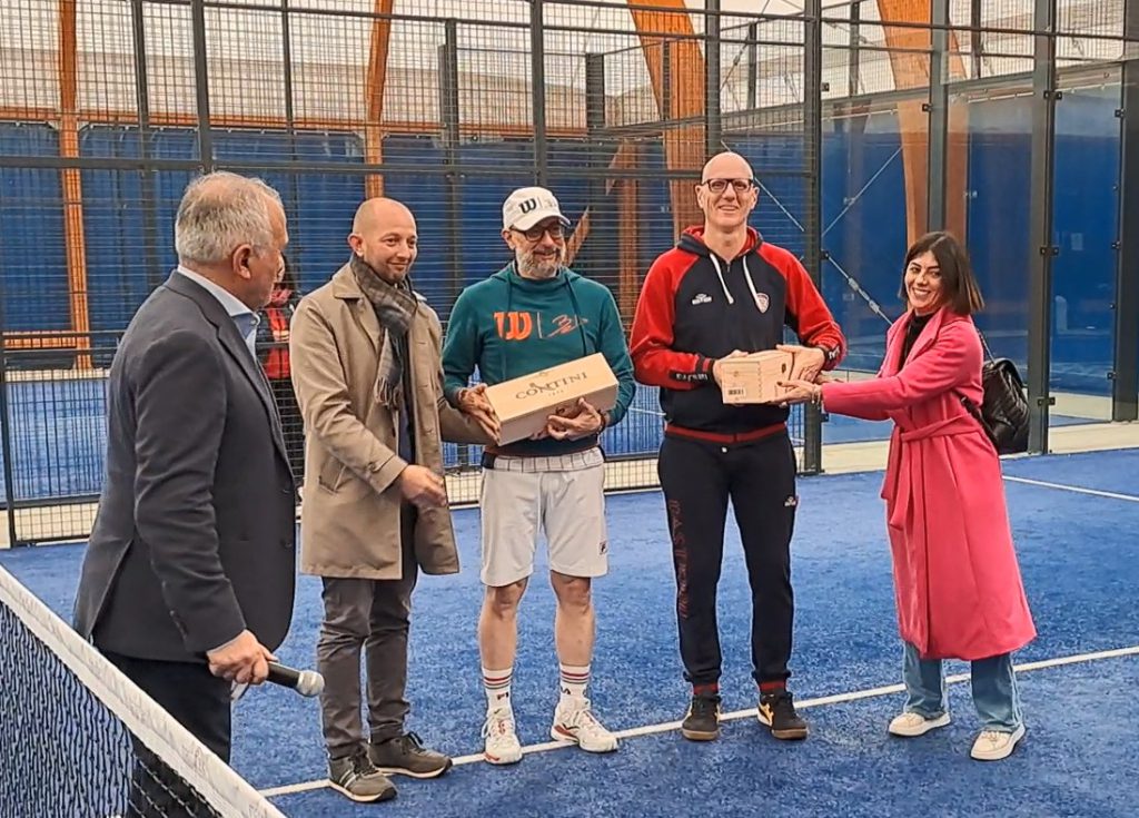 Epifania in Padel 2024 Ussi premiazione finalisti