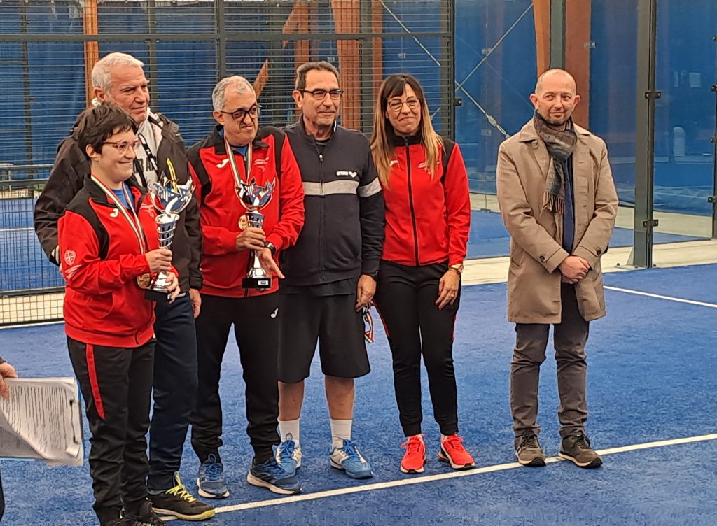 Epifania in Padel 2024 Ussi premiazione Special Olympics