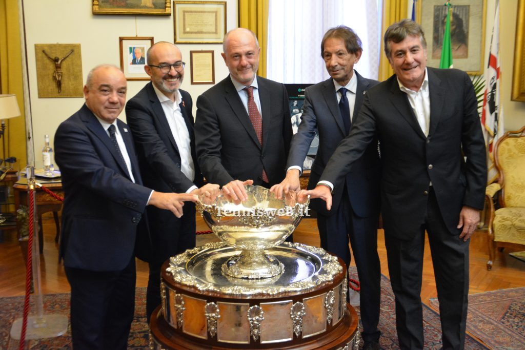 La Coppa Davis al Comune di Cagliari