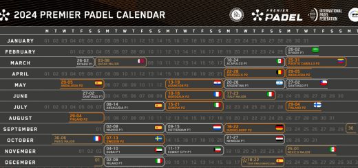 Calendario Premier Padel 2024