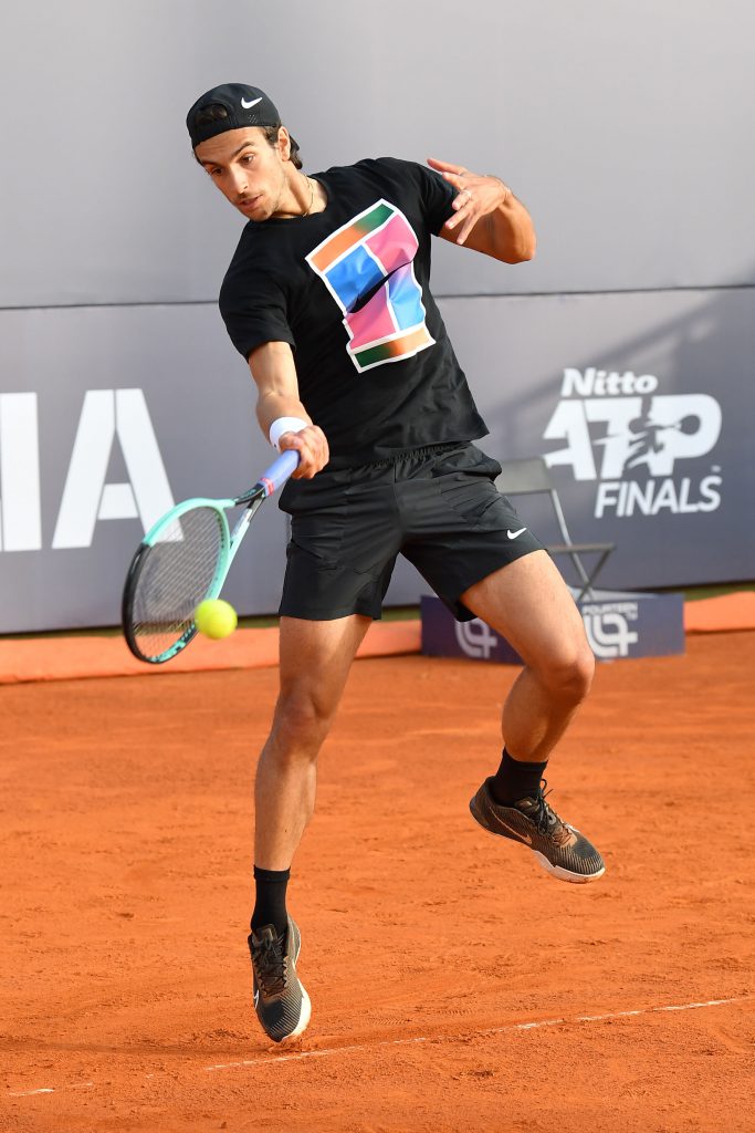 Lorenzo Musetti allenamento (credit Foto Francesco Panunzio)