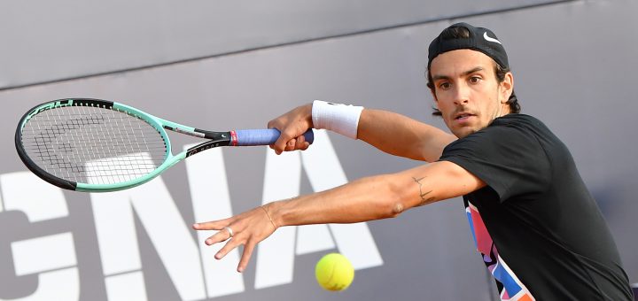 Lorenzo Musetti allenamento (credit Foto Francesco Panunzio)