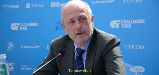 Angelo Binaghi: presentazione Challenger ATP 175 Sardegna Open 2024 Tc Cagliarii (08.04.2024)
