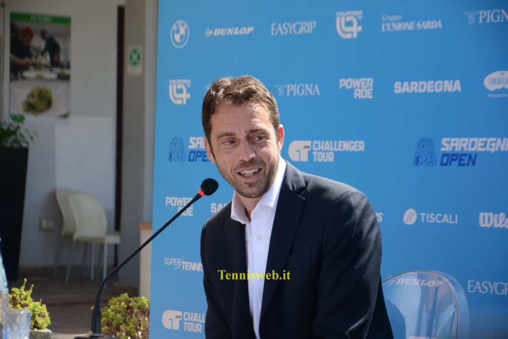 Paolo Lorenzi: presentazione Challenger ATP 175 Sardegna Open 2024 Tc Cagliarii (08.04.2024)