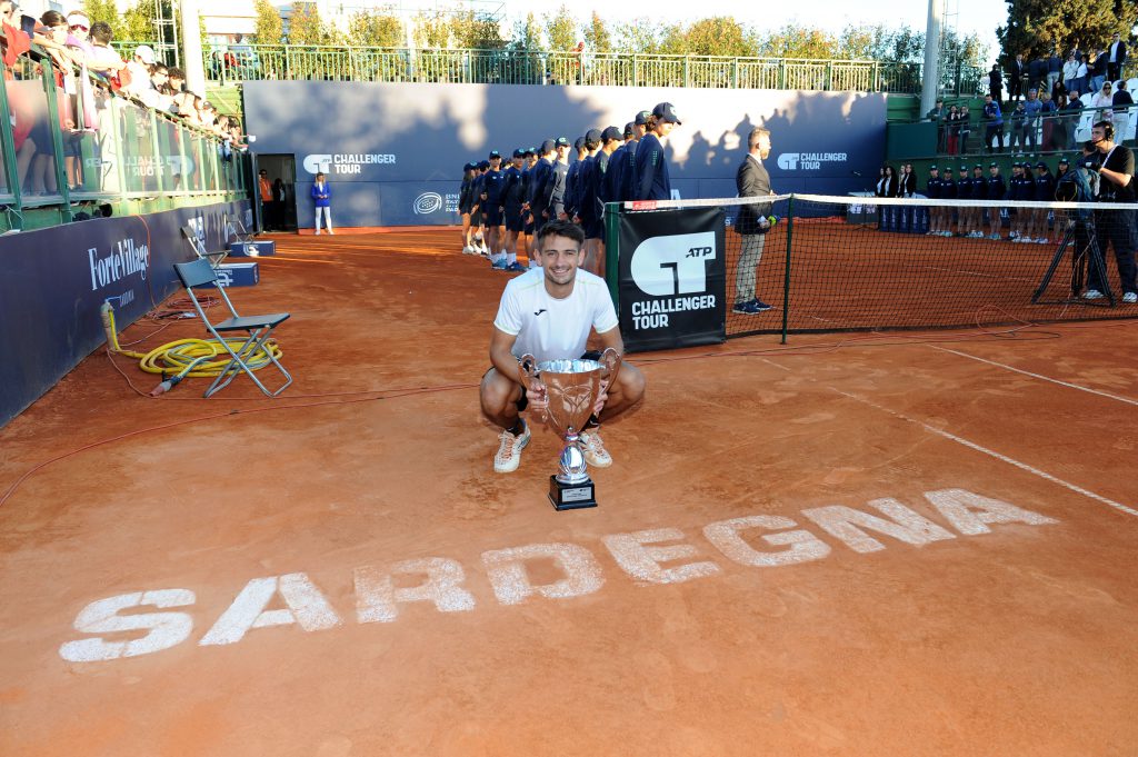 Mariano Navone (Arg) - Sardegna Open 2024 Challenger 175 Cagliari 05.05.2024 (credit Foto Francesco Panunzio)