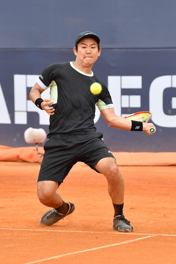 CAGLIARI, ITALY: Nishioka Yoshihito (Jap) 30.04.2024 (credit Foto Francesco Panunzio)