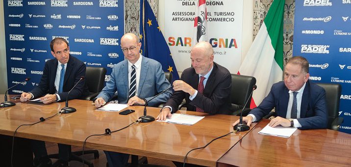 Conferenza stampa presentazione FIP European Padel Championship