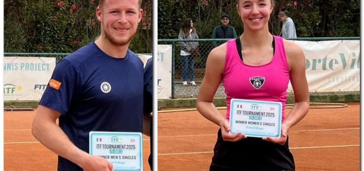 Gauthier Onclin e Anastasiia Sobolieva vincitori ITF Forte Village 2 2025