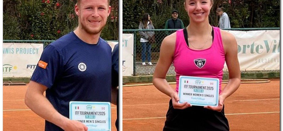 Gauthier Onclin e Anastasiia Sobolieva vincitori ITF Forte Village 2 2025