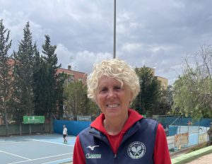 La ex campionessa Linda Ferrando all'Accademia Tennis Sassari