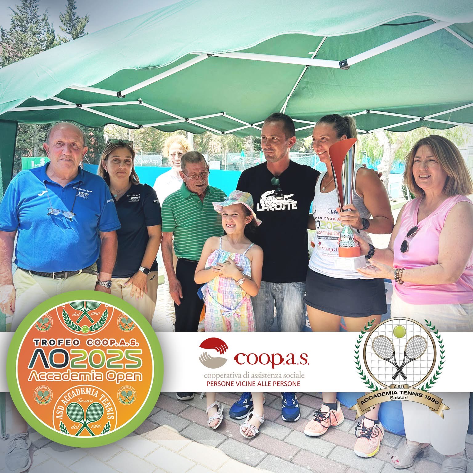 Premiazione Federica Di Sarra_vincitrice accademia open 2025