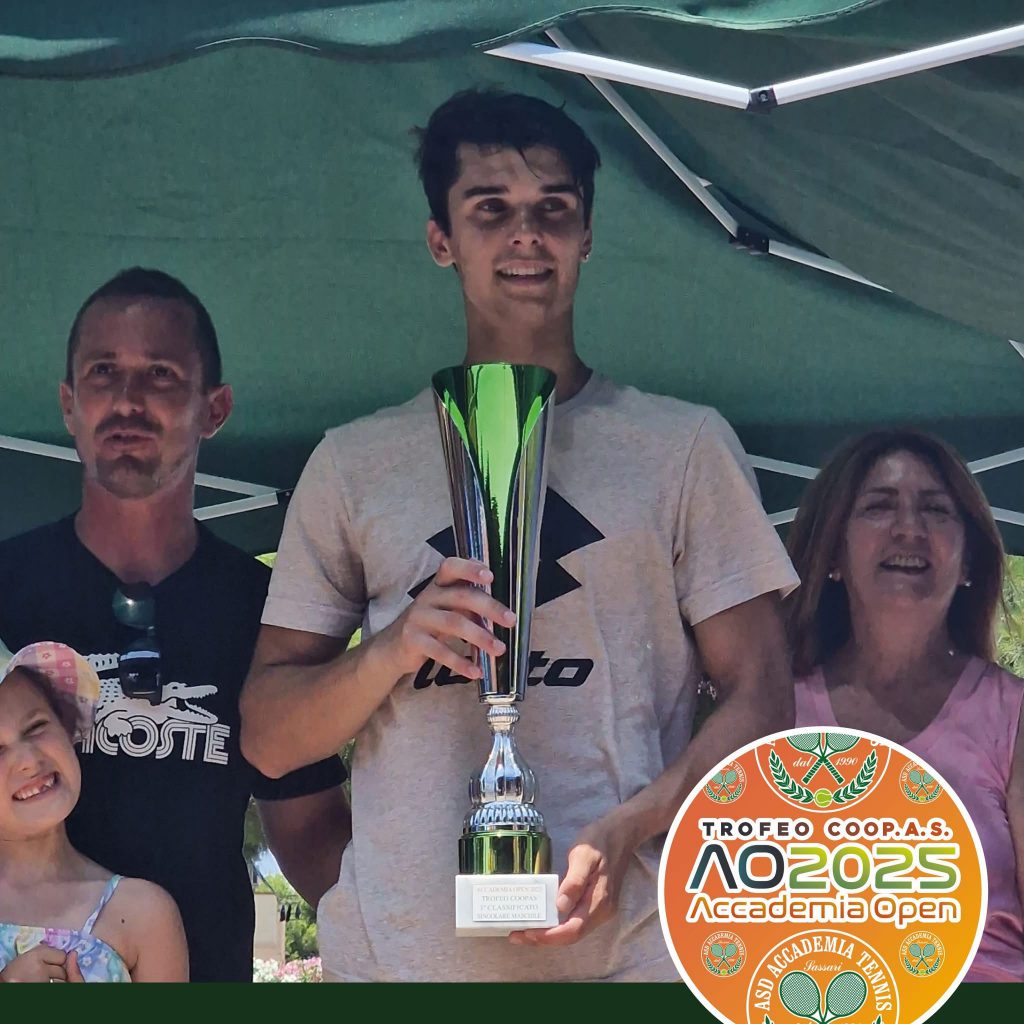 Premiazione Niccolò Dessì_vincitore accademia open 2025