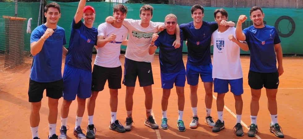 Team Torres Tennis Sassari B1 2025 promossa in A2