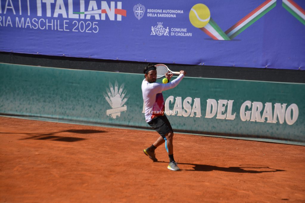 Alessandro Ingarao - Campionati italiani 2° categoria 2025 Tc Cagliari 03.10.2025 (credit Tennisweb.it)