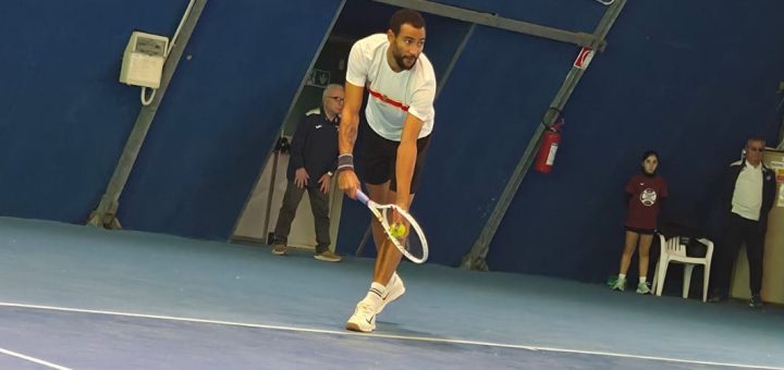 Il tennista francese Calvin Hemery (Tc Alghero)