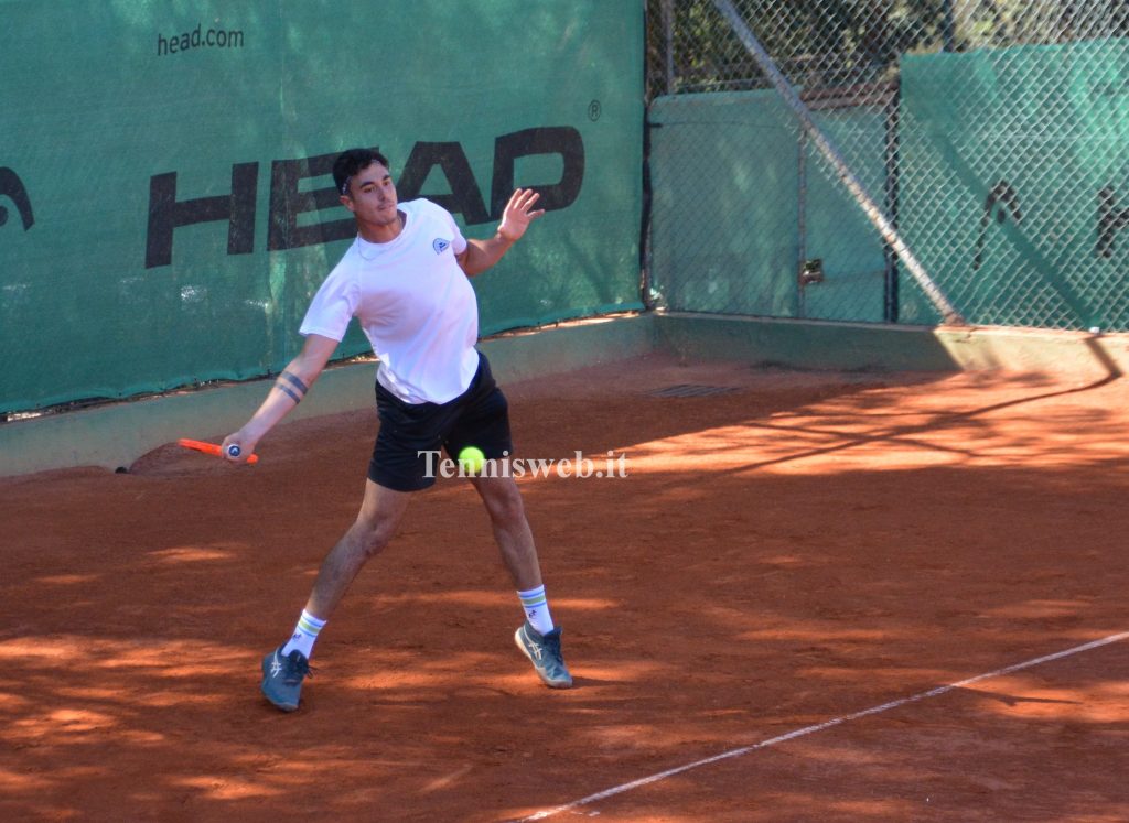 Roberto Miceli - Campionati italiani 2° categoria 2025 Tc Cagliari 02.10.2025 (credit Tennisweb.it)