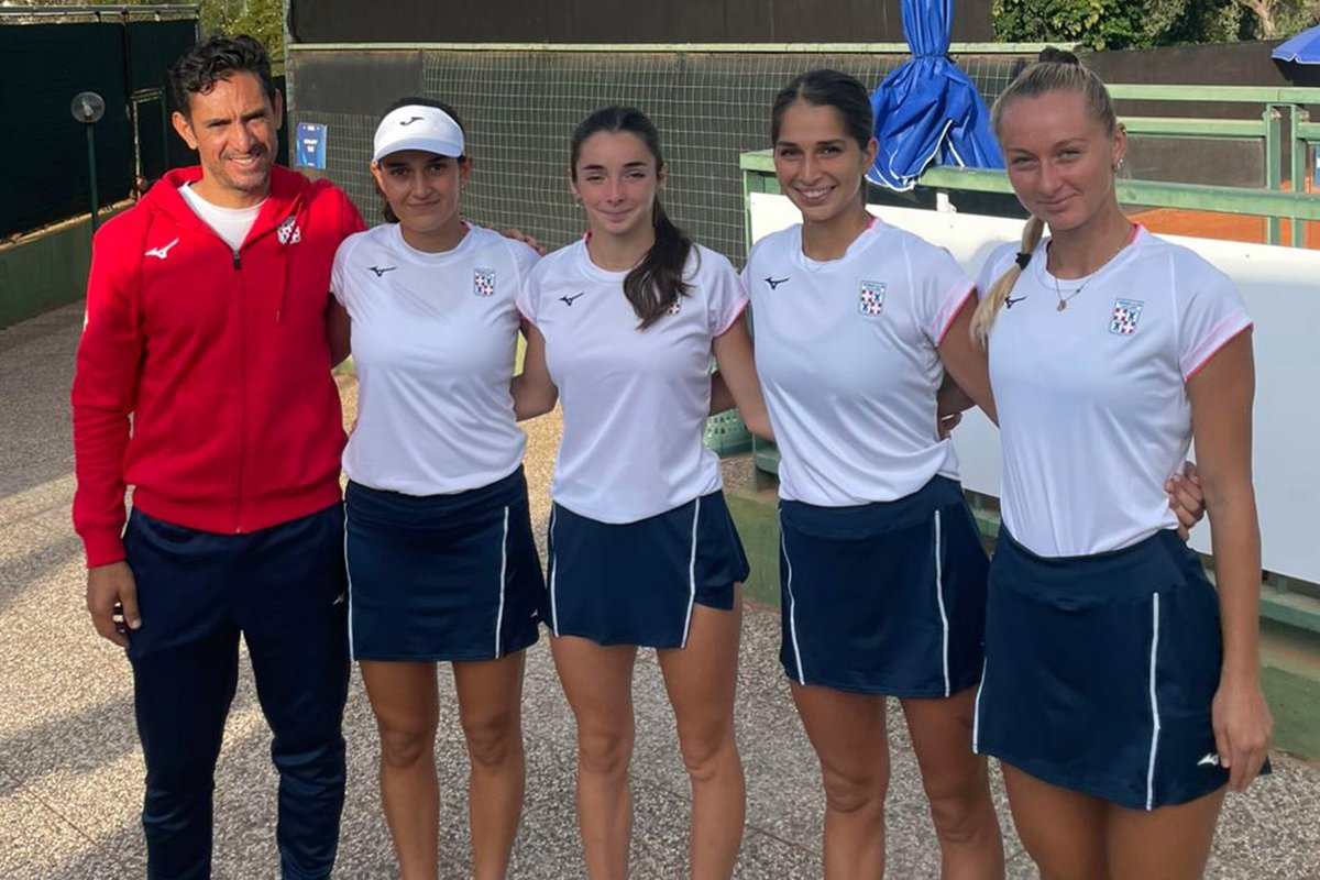 Tc Cagliari femminile A1: Vassallo Arguello, Leyre Romero Gormaz , M. Dessolis, B. Dessolis, Mazzola - 05.10.2025