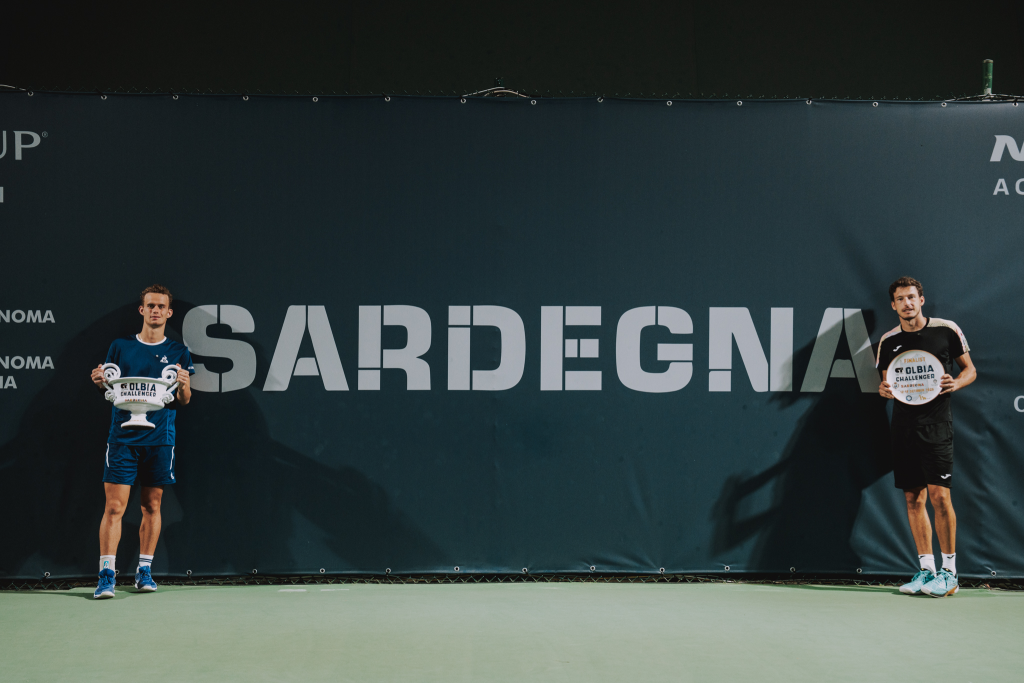 Luca Van Assche e Pablo Carreno Busta - Foto Yuri Serafini (19.10.2025) Olbia Challenger 2025