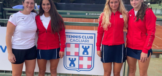 Nuria Brancaccio, Barbara Desoslis, Alessandra Mazzola e Marcella Desoslis - A1 2025 Tc Cagliari - Tc Rungg (02/11/2025)