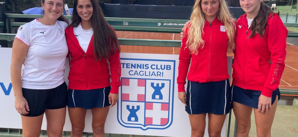 Nuria Brancaccio, Barbara Desoslis, Alessandra Mazzola e Marcella Desoslis - A1 2025 Tc Cagliari - Tc Rungg (02/11/2025)