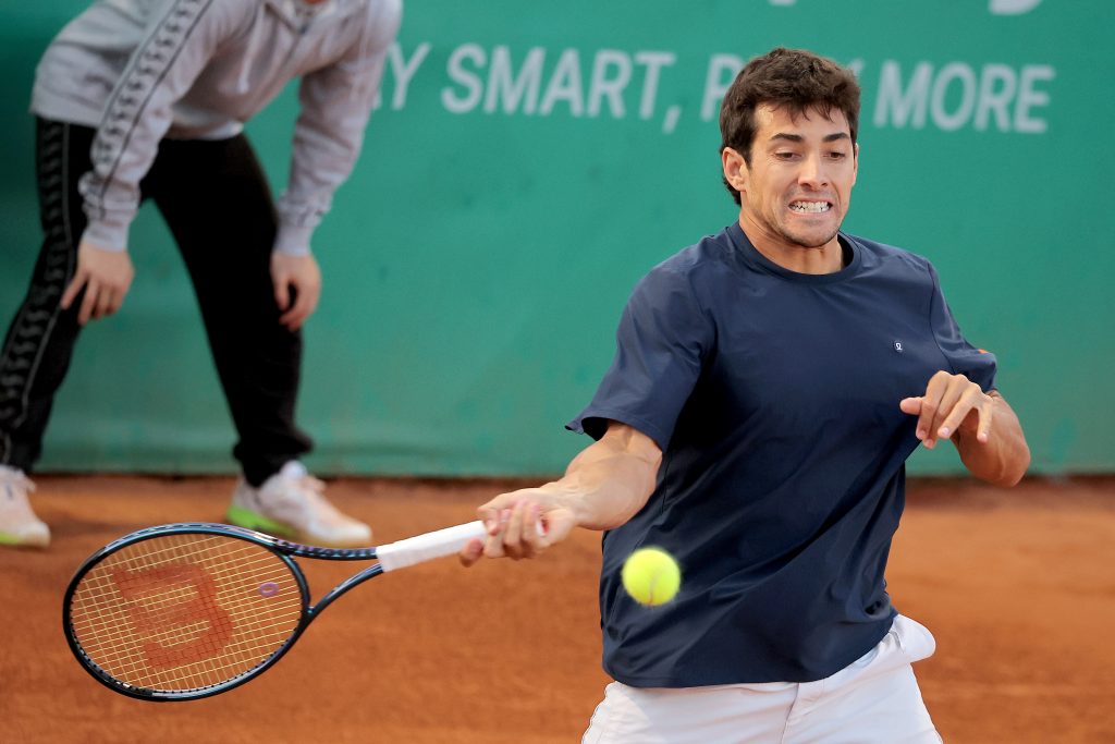 Cristian Garin all'ATP175 Cagliari 2026 (28.04.2026 credit foto FITP Giampiero Sposito)