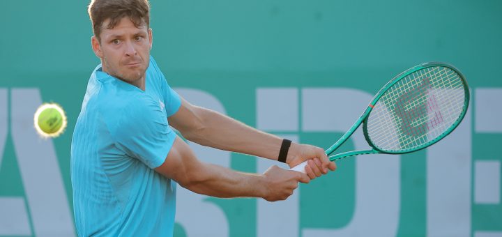 Hubert Hurkacz all'ATP175 Cagliari 2026 (28.04.2026 credit foto FITP Giampiero Sposito)