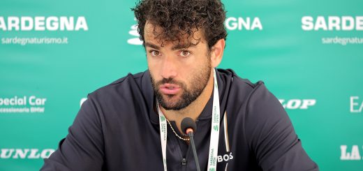 Matteo Berrettini all'ATP175 Cagliari 2026 (30.04.2026 credit foto FITP Giampiero Sposito)