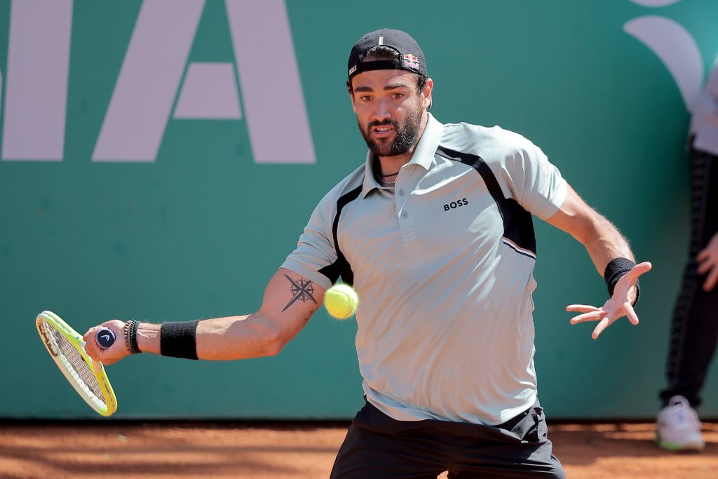 Matteo Berrettini all'ATP175 Cagliari 2026 (28.04.2026 credit foto FITP Giampiero Sposito)