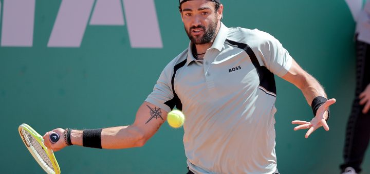 Matteo Berrettini all'ATP175 Cagliari 2026 (28.04.2026 credit foto FITP Giampiero Sposito)