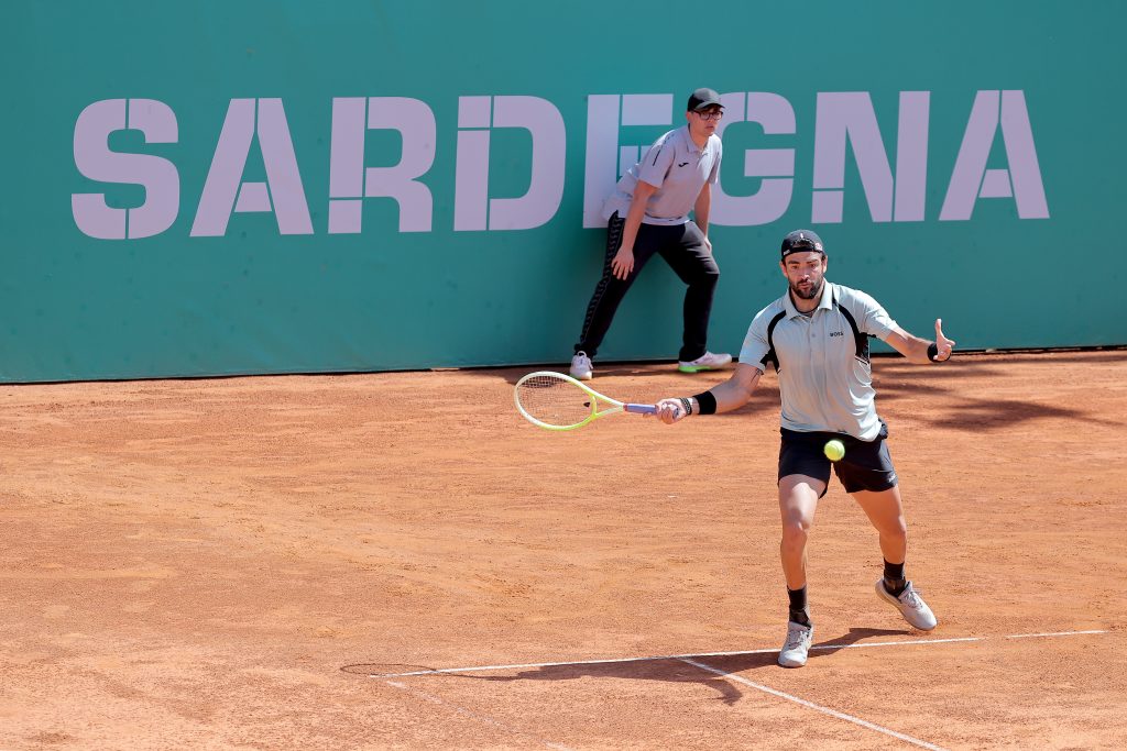 Matteo Berrettini all'ATP175 Cagliari 2026 (28.04.2026 credit foto FITP Giampiero Sposito)