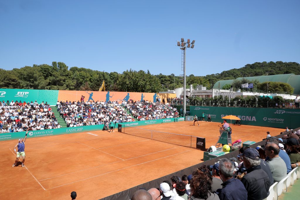 Berrettini-Kypson ATP175 Cagliari 2026 (28.04.2026 credit foto FITP Giampiero Sposito)