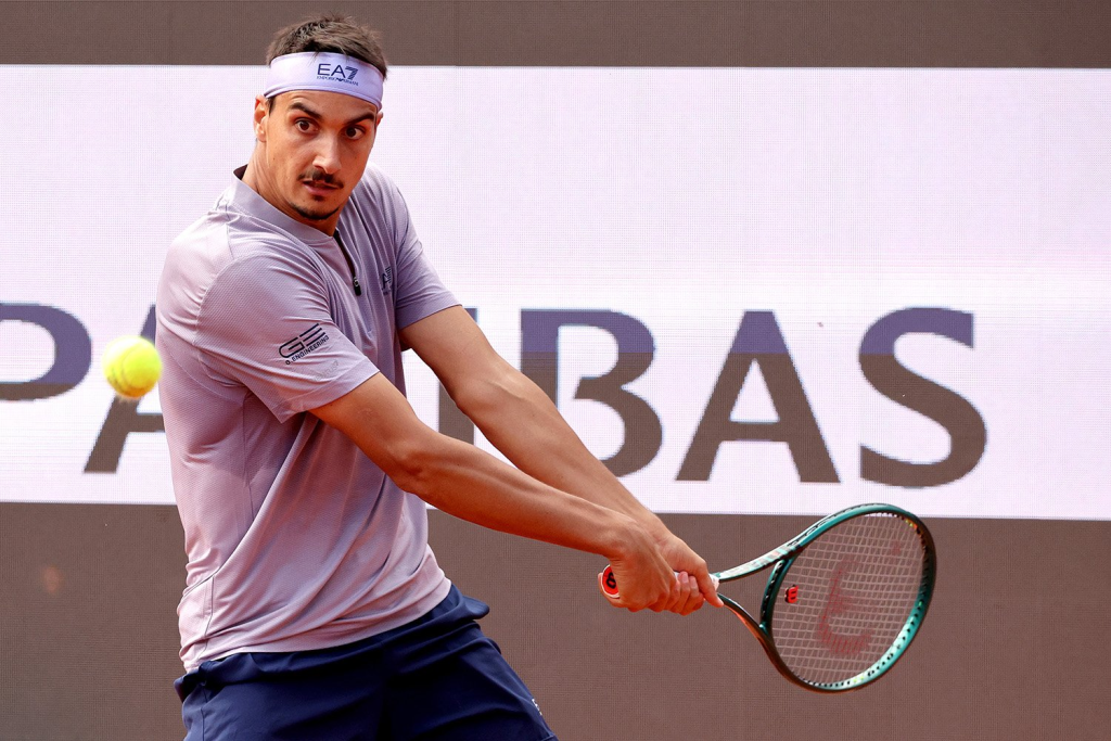 Il torinese Lorenzo Sonego, vincitore della Coppa Davis con l'Italia, è fra le teste di serie dell'ATP Challenger 175 di Cagliari (foto FITP)
