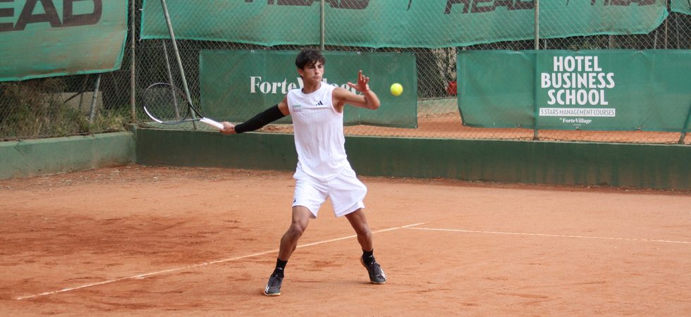 Lorenzo Carboni al Forte Village (foto Antonio Burruni)
